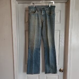 Vintage Levi's Blue Bootcut Jeans Classic Denim Style